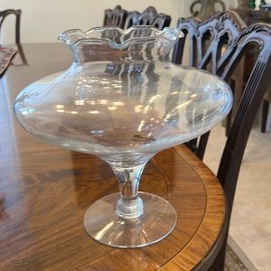 Glass vase